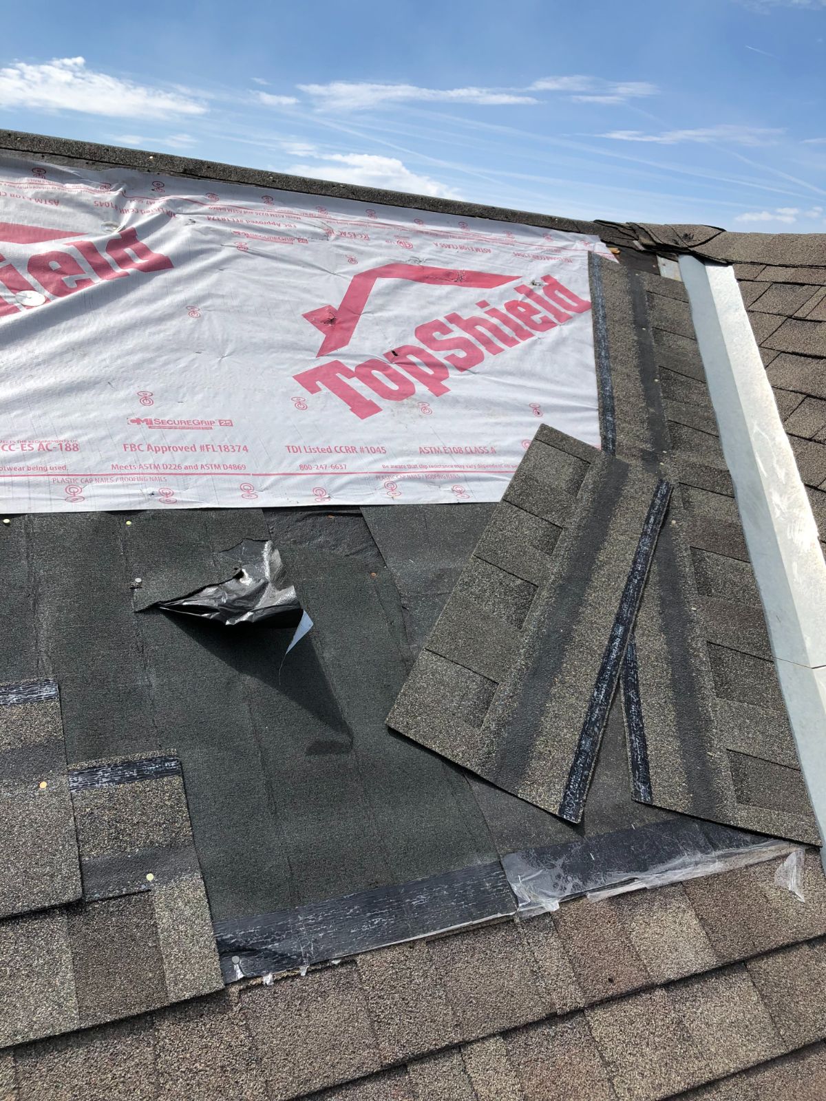 Roof Installation Project